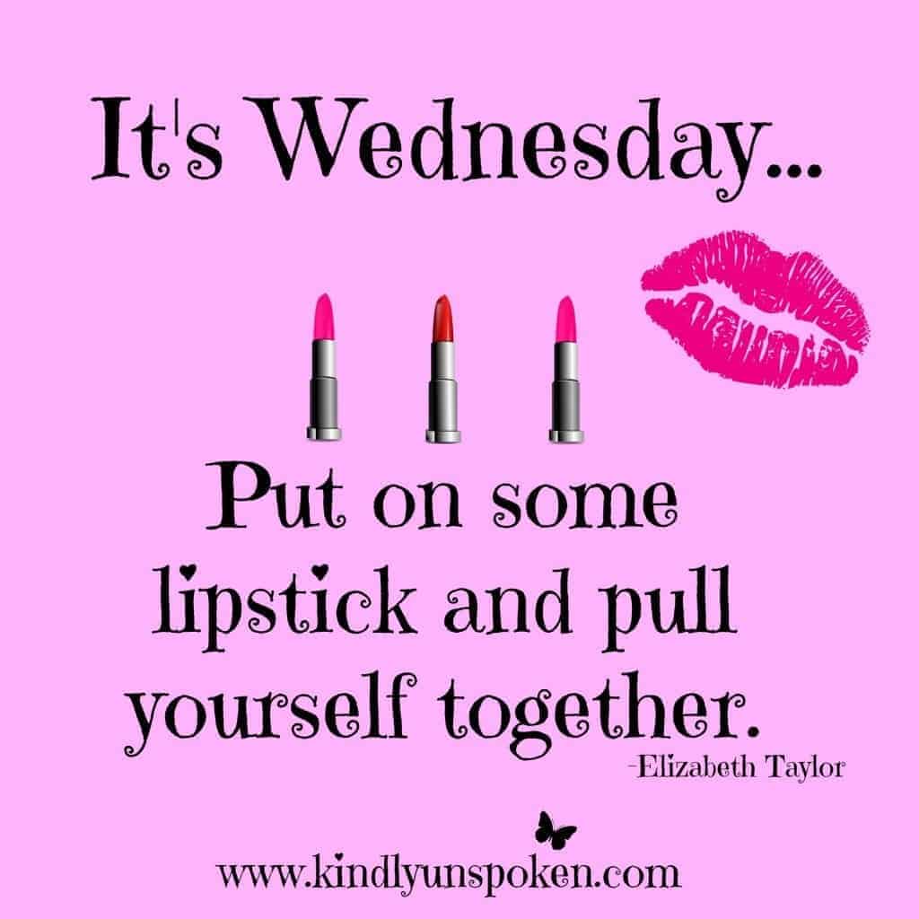 It's Wednesday