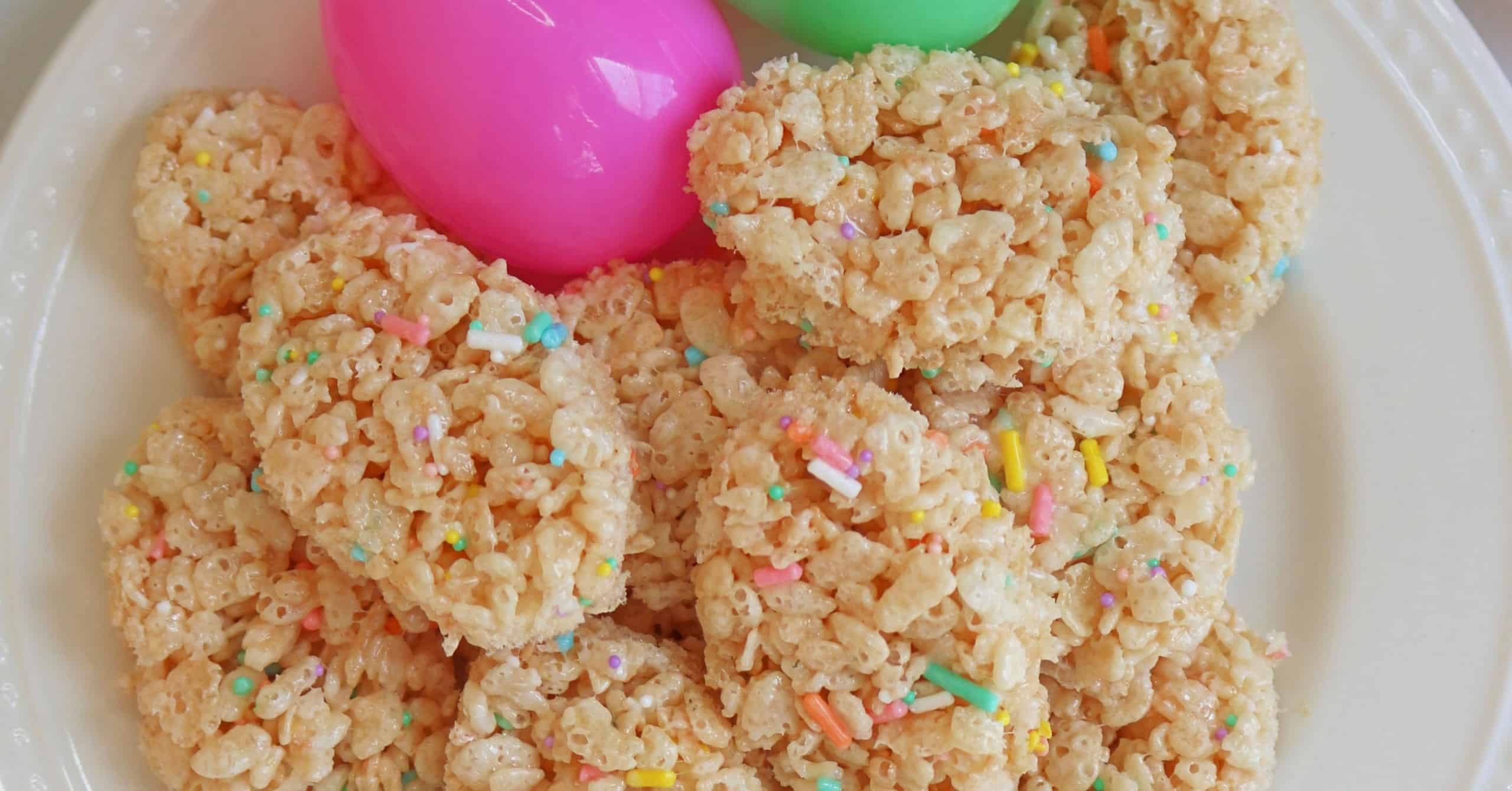 Adorable Easter Egg Rice Krispie Treats (So Easy!) Kindly Unspoken