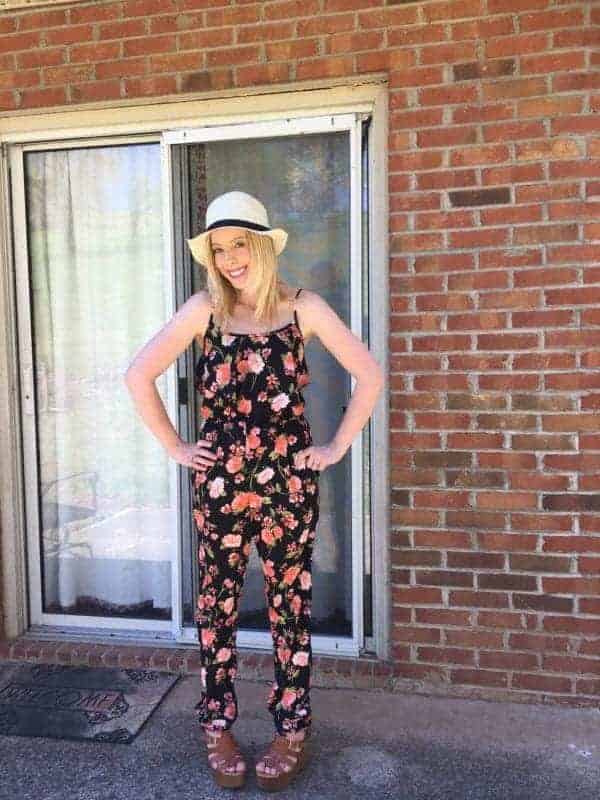 Spring Floral Jumpsuit