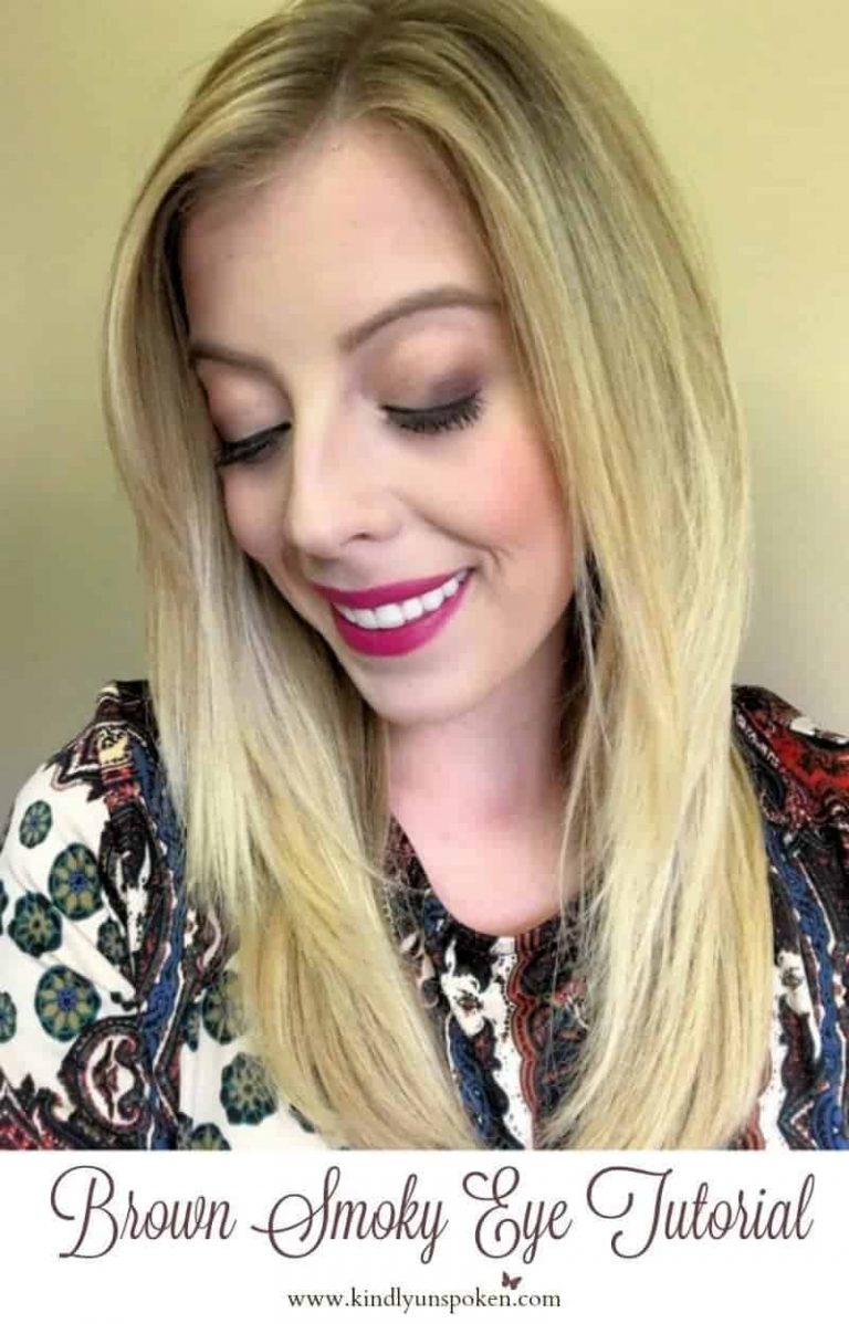 Fall Inspired Brown Smoky Eye Tutorial