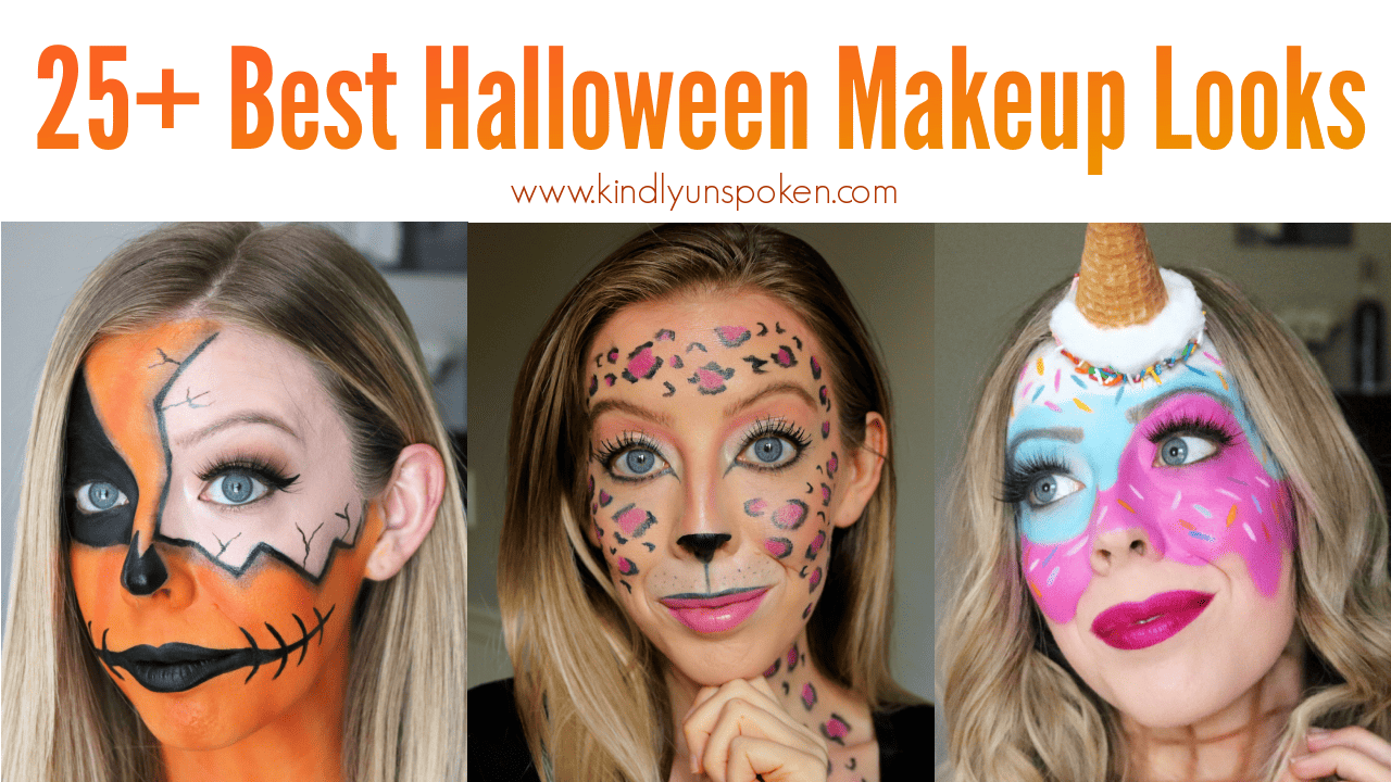 25 Easy Halloween Makeup Looks Step By Step Tutorials Kindly Unspoken