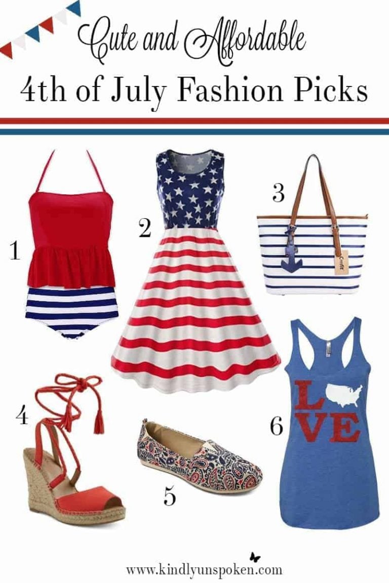 Cute and Affordable 4th of July Fashion- Under $25