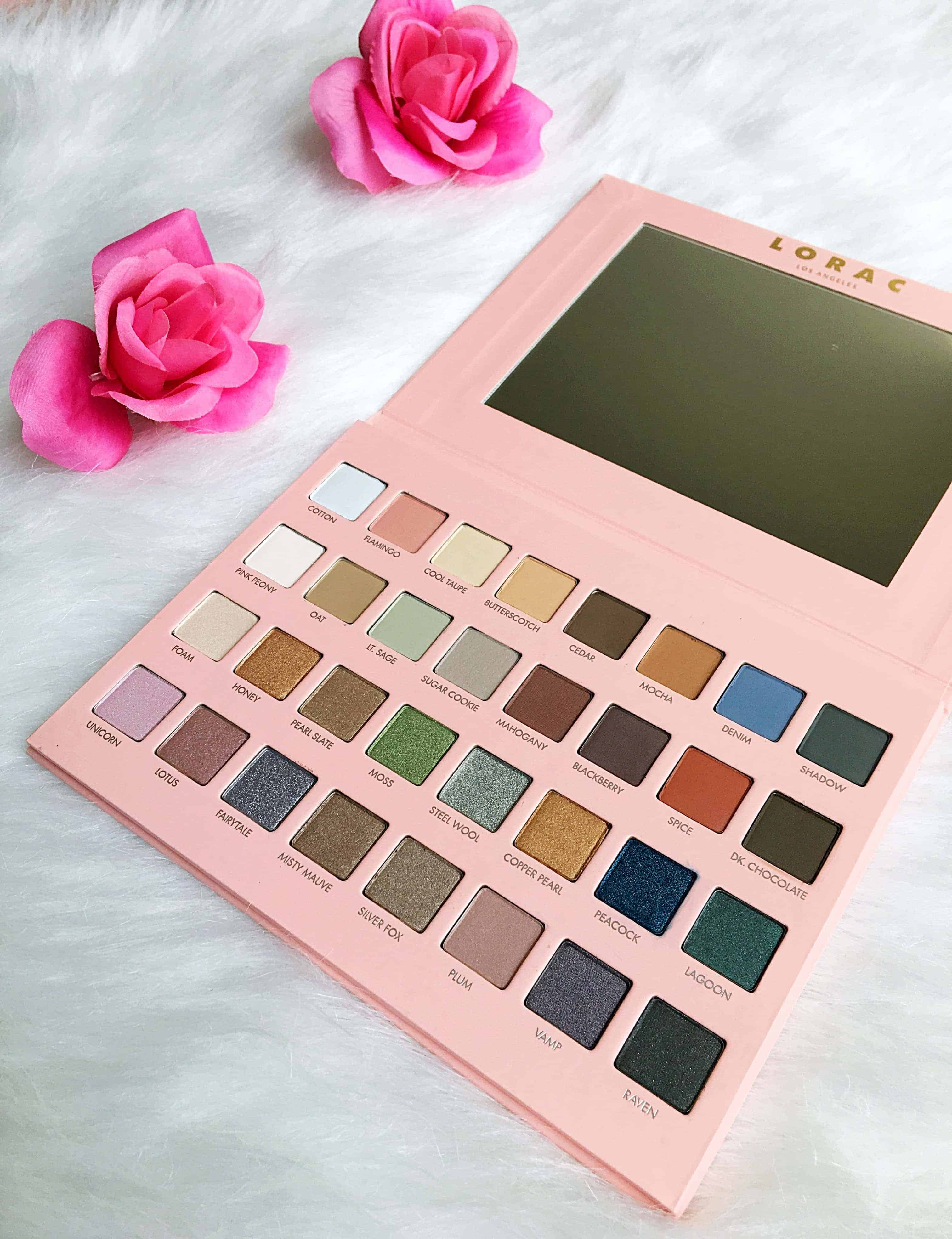 Lorac Mega Pro 4 Palette - Review + Swatches