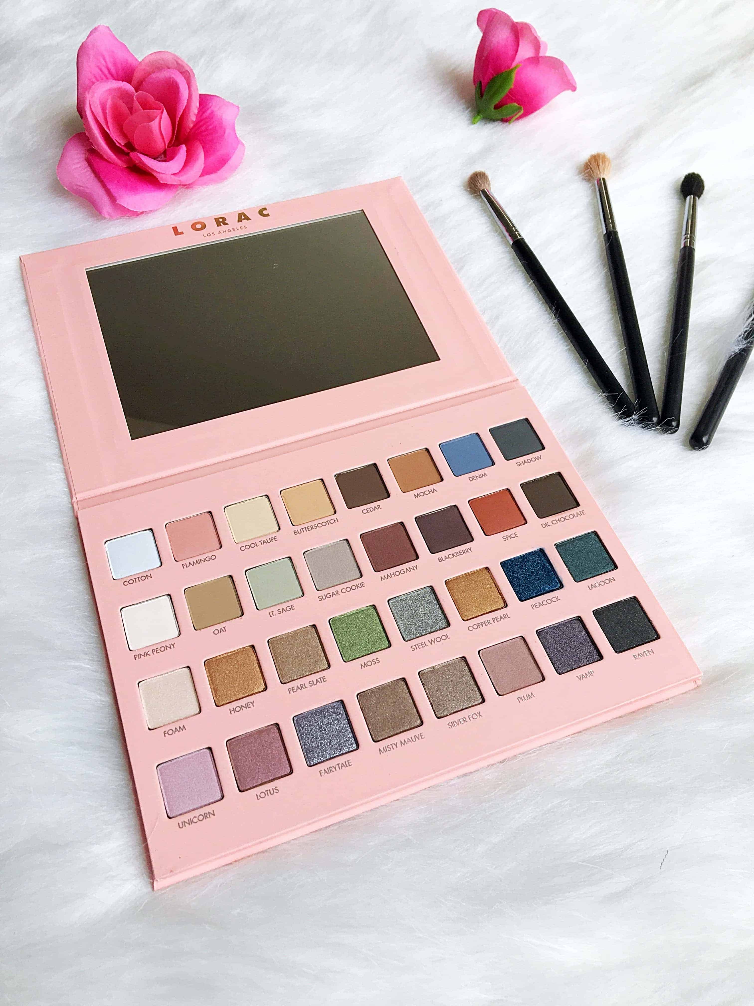 Lorac Mega Pro 4 Palette - Review + Swatches