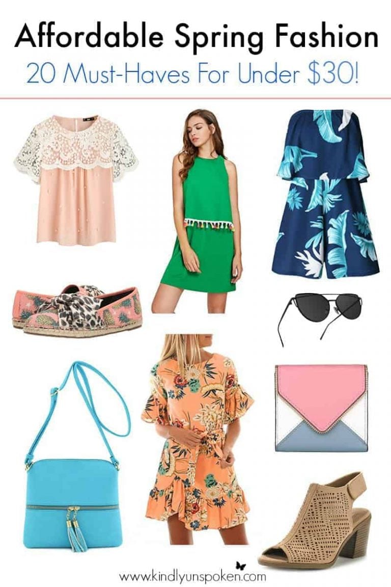 20 Affordable Spring Fashion Must-Haves Under $30