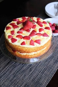 Luscious Easy Strawberry Pineapple Cake