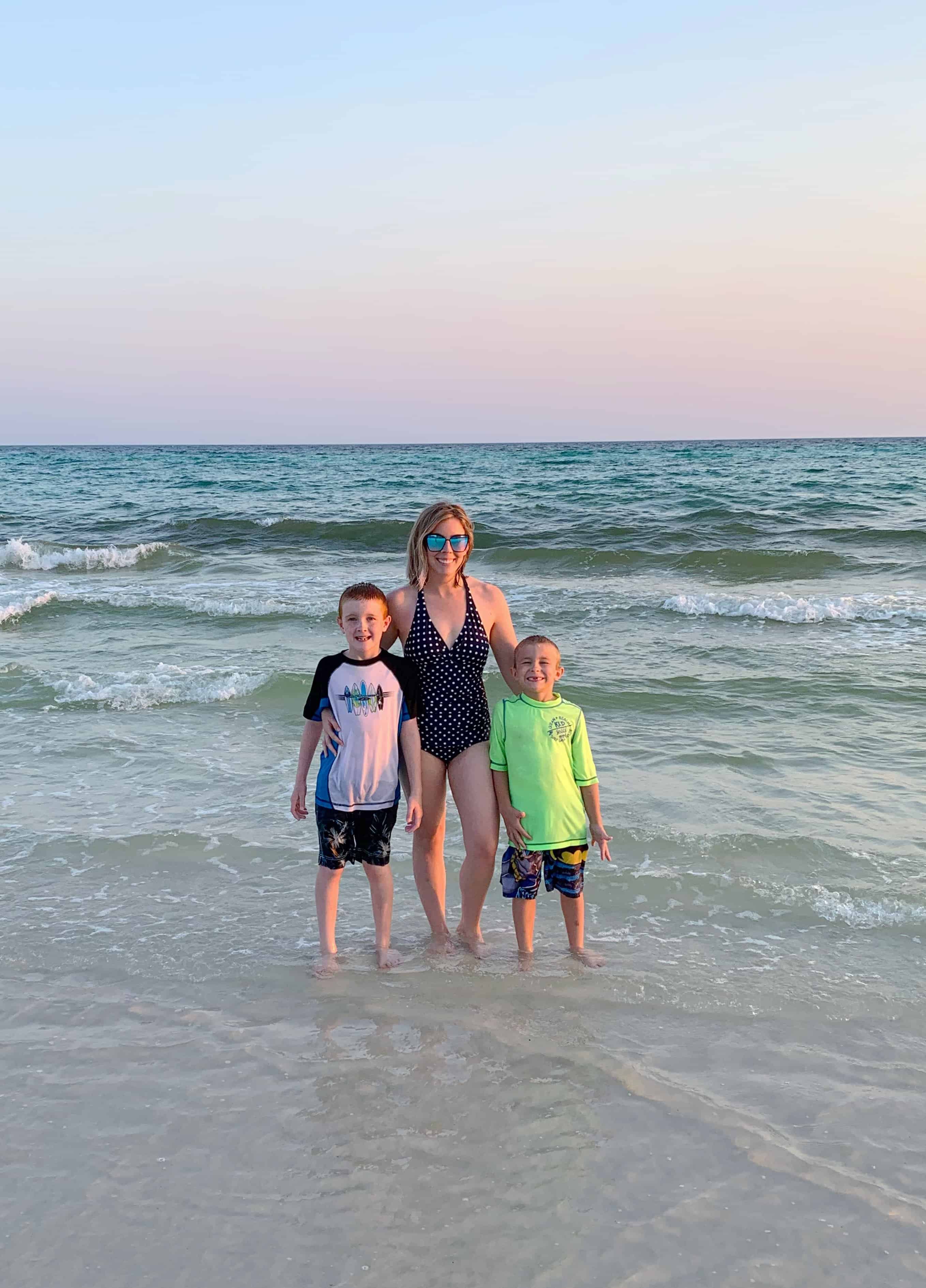 Sharing a recap of our family's first florida beach vacation to Seagrove Beach, FL. Check out the gorgeous beach, where we stayed, and what to see and do! #floridavacation #beachvacation #seagrovebeach