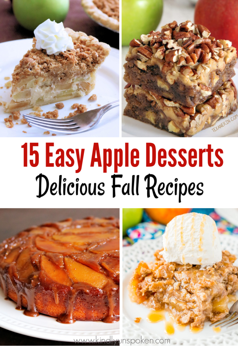 15 Easy Apple Desserts for Fall – Best Apple Recipes