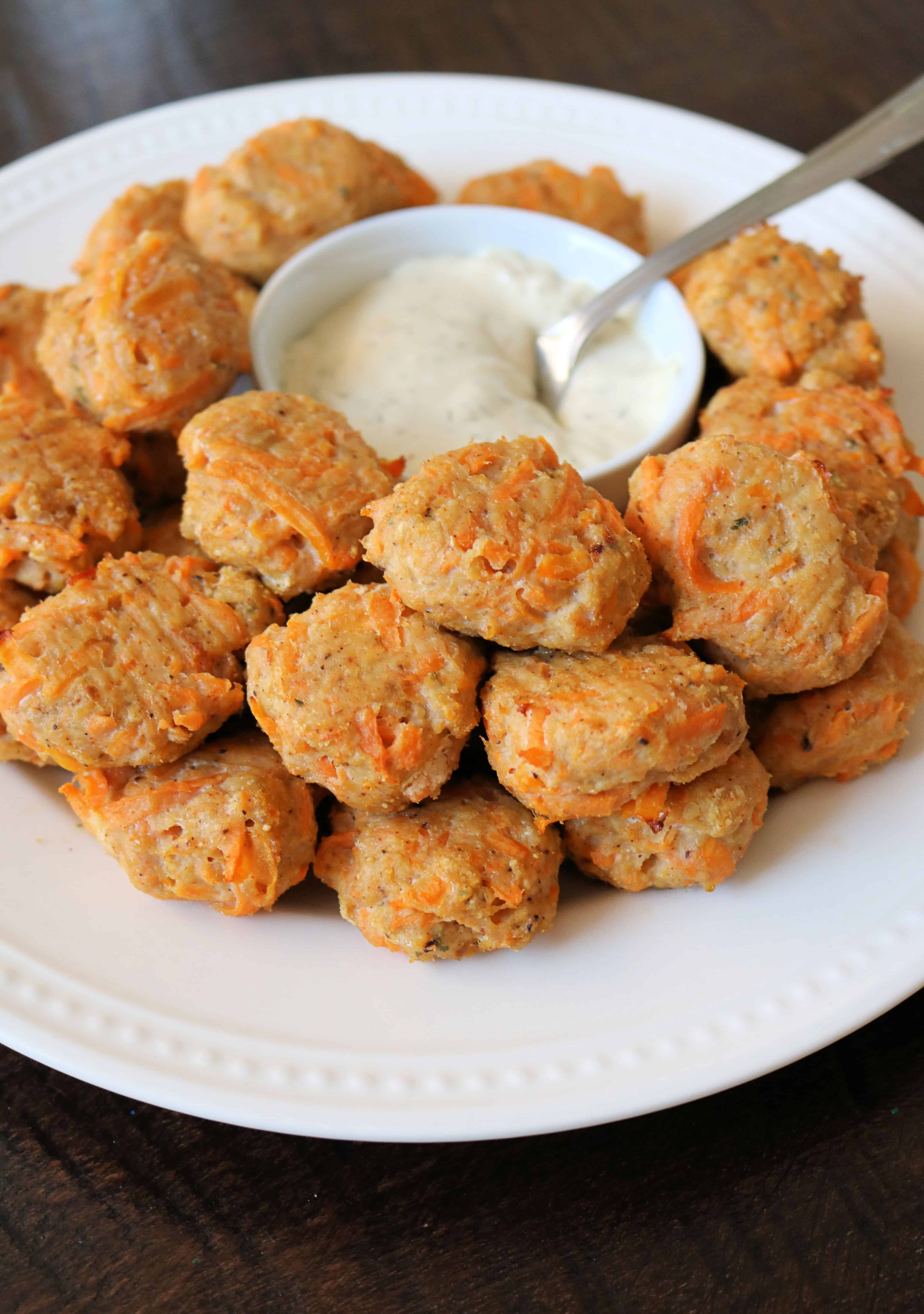 Delicious Sweet Potato Chicken Poppers (Whole30) Kindly Unspoken