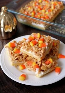 Sweet & Salty Candy Corn Bars