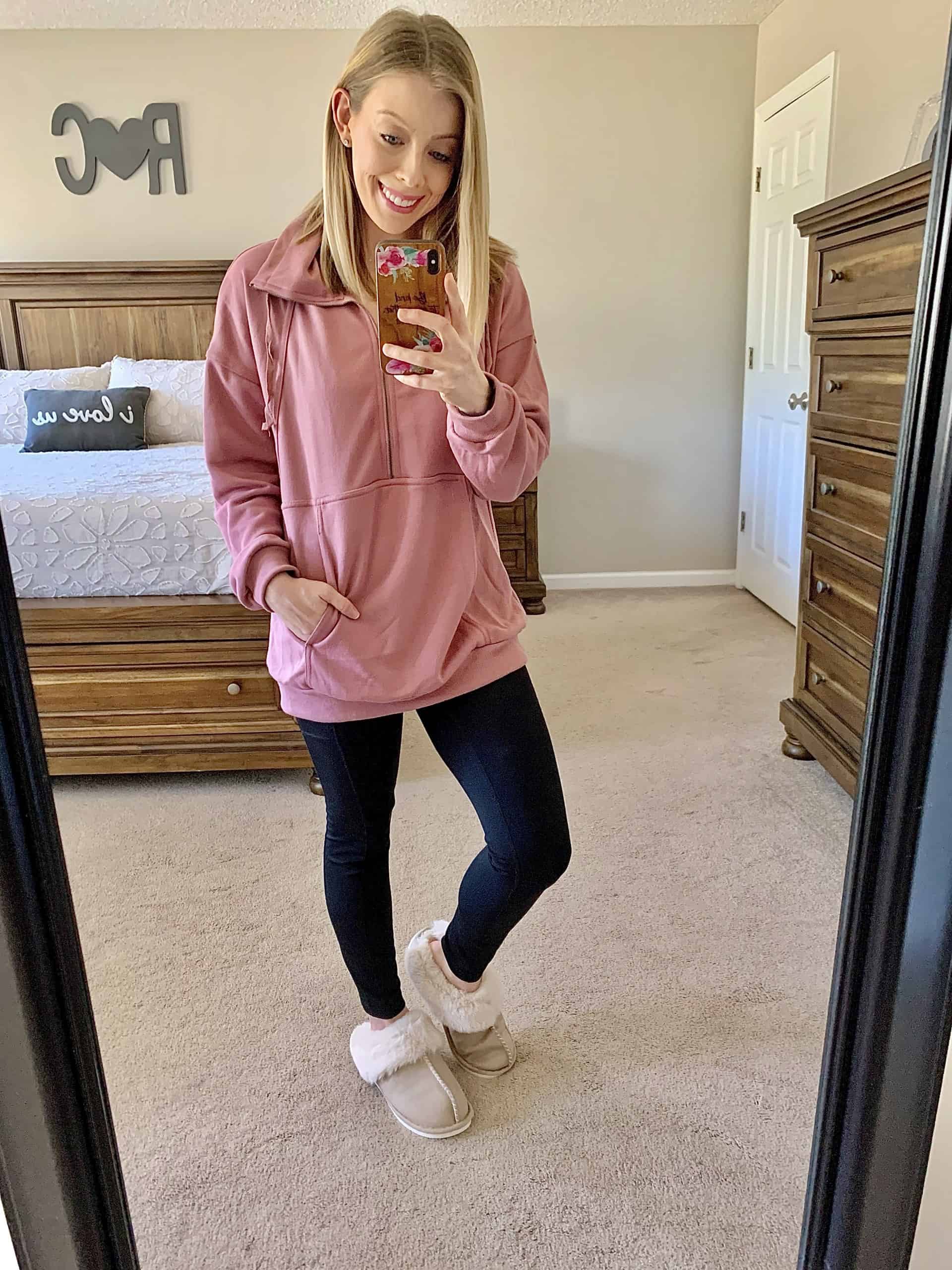 Check out my Affordable Winter Amazon Fashion Haul with cute and casual outfits and comfy loungewear for working from home! These cute amazon finds are all under $35! #amazonhaul #amazonfinds #amazon #amazonfashion #tryonhaul