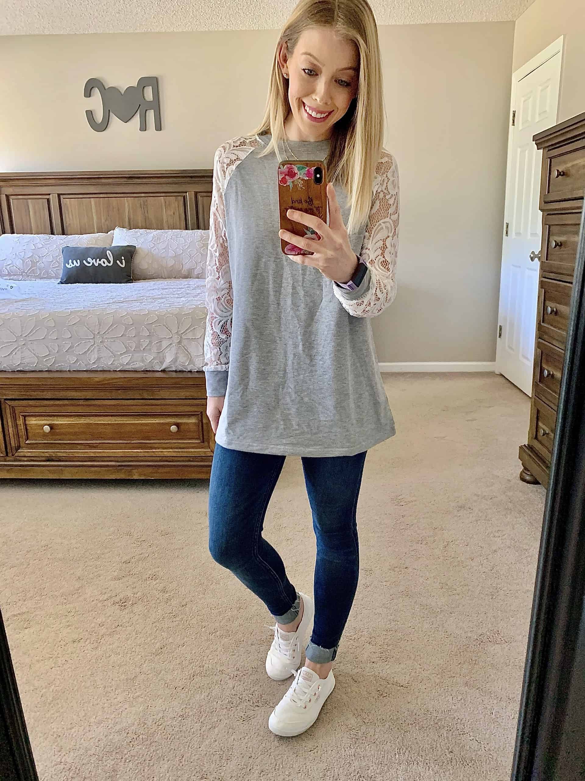 Check out my Affordable Winter Amazon Fashion Haul with cute and casual outfits and comfy loungewear for working from home! These cute amazon finds are all under $35! #amazonhaul #amazonfinds #amazon #amazonfashion #tryonhaul