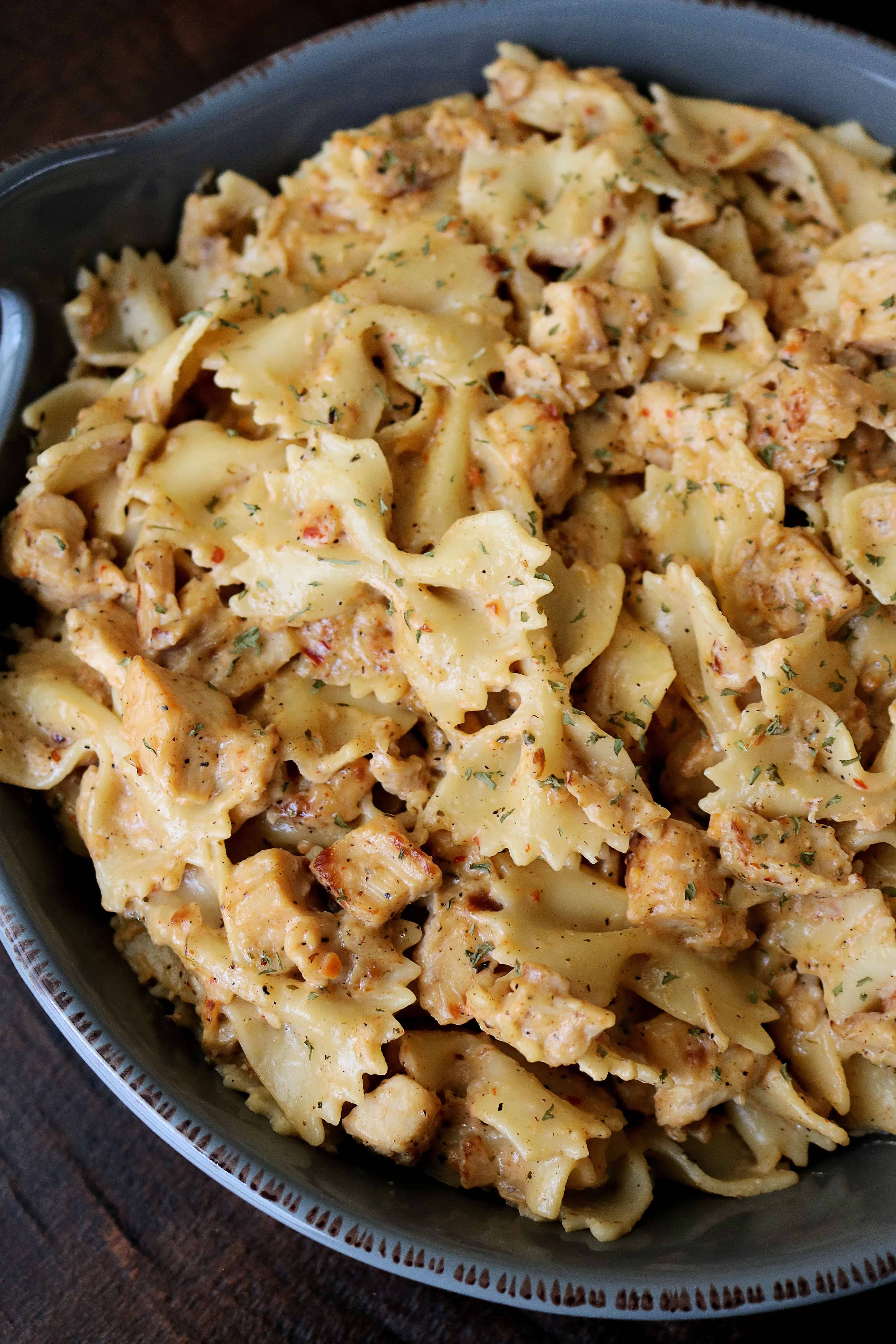 Easy Cajun Chicken Alfredo Pasta Creamy & Delicious Nikki B's