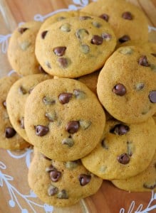Best Pumpkin Chocolate Chip Cookies (Easy and Soft)