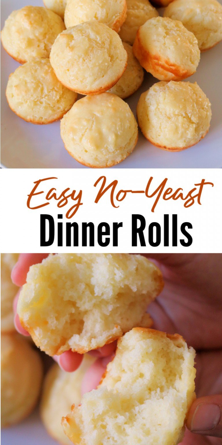 Quick & Easy No Yeast Dinner Rolls (Self Rising Flour) Kindly Unspoken