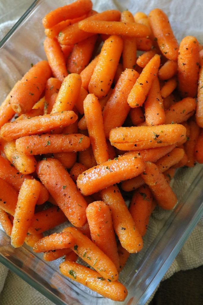 Easy Maple Brown Sugar Baked Carrots Kindly Unspoken