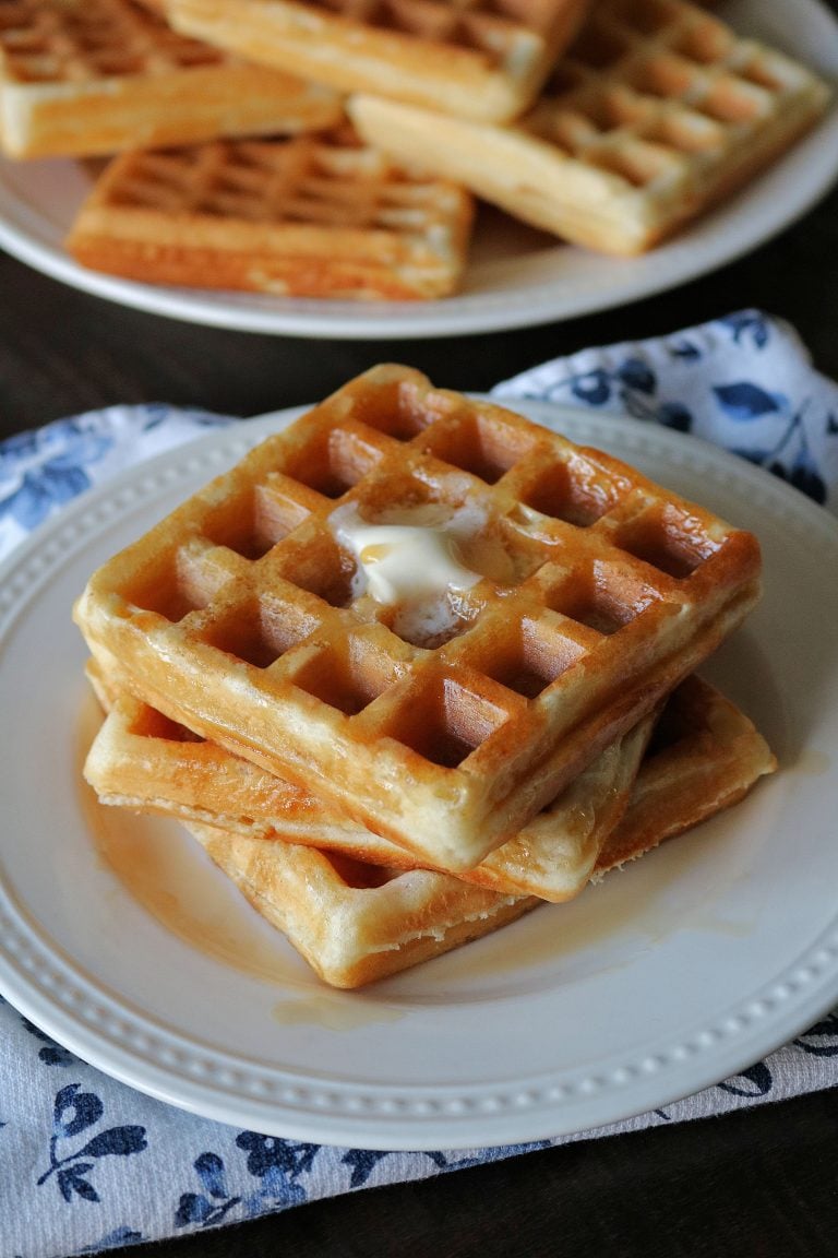 Easy Homemade Waffles with Self Rising Flour Kindly Unspoken