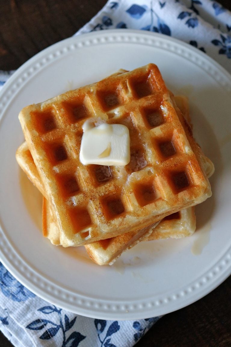 Easy Homemade Waffles with Self Rising Flour Kindly Unspoken