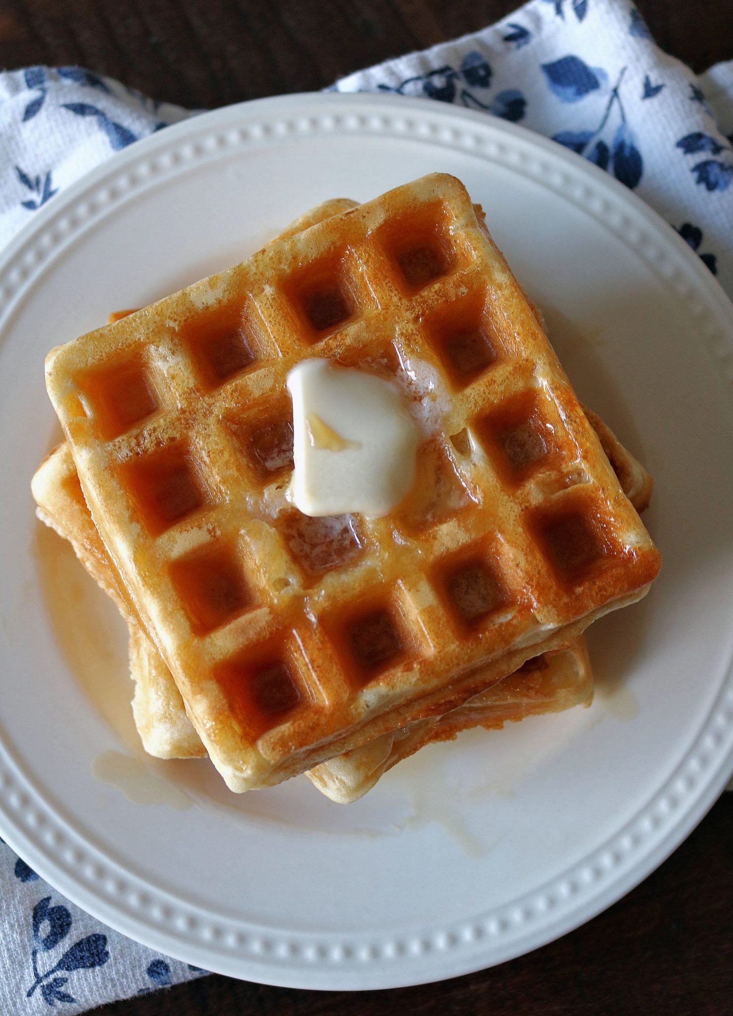 Easy Homemade Waffles with Self Rising Flour Kindly Unspoken