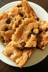 Easy Chocolate Chip Cookie Bars with Self-Rising Flour