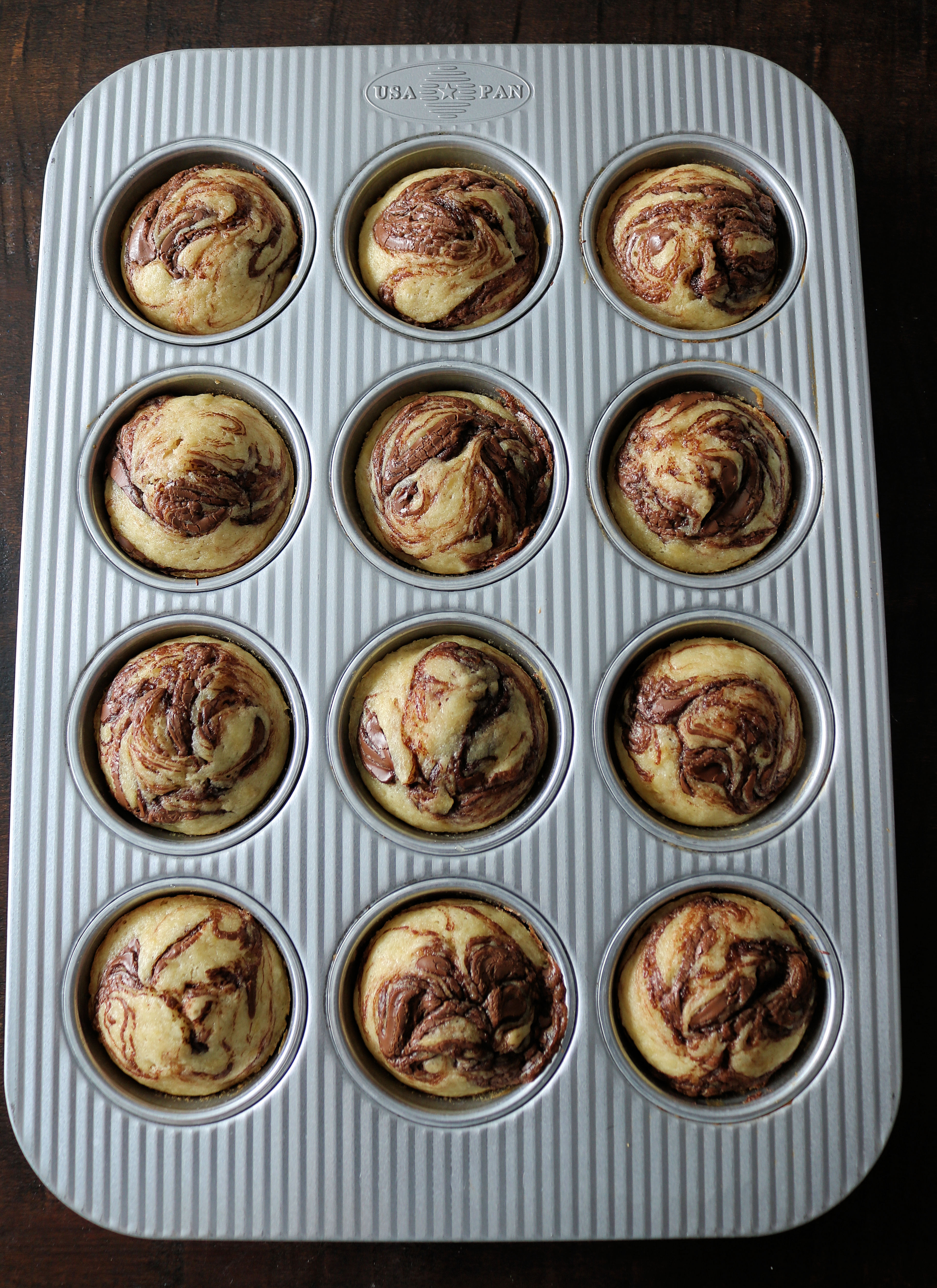 Easy Banana Nutella Muffins with Self-Rising Flour - Kindly Unspoken