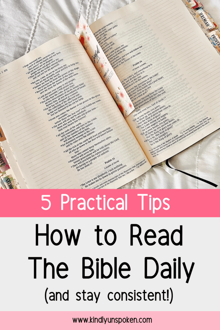 How to Start Reading the Bible Daily – 5 Practical Tips